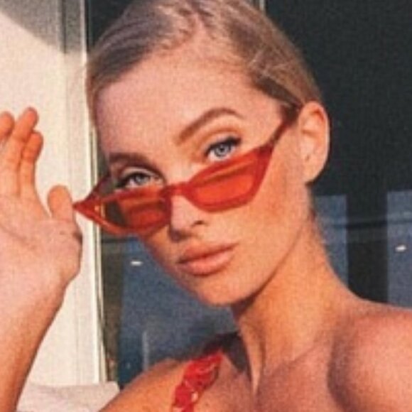 Slim Cat Eye Sunglasses - Picture 1 of 13